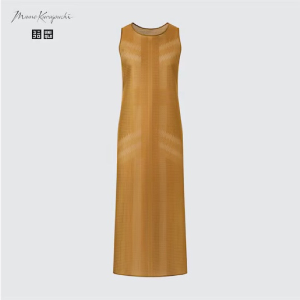 Uniqlo x Mame Kurogouchi Mesh Sleeveless Maxi Dress